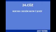 video Kabe İmamları Kuranı Kerim Cüz 24